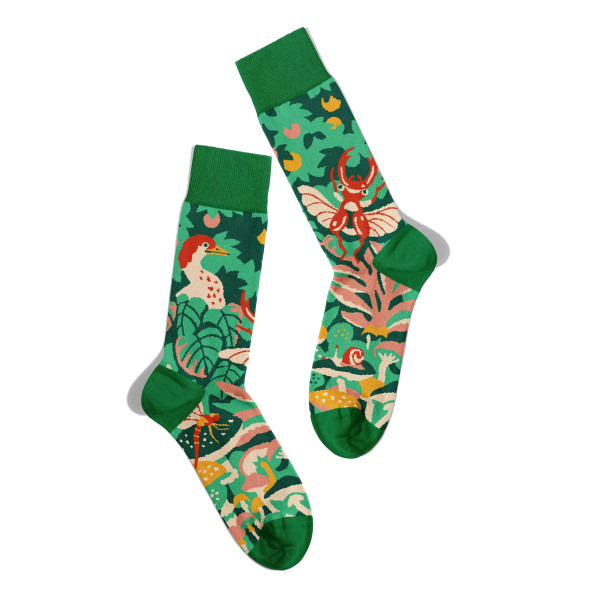 Chaussettes Coléoptères Tropical