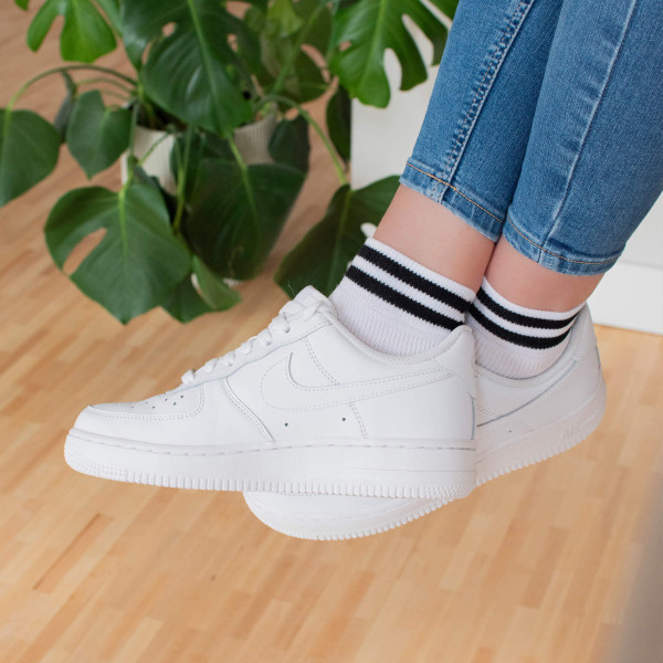 Chaussettes Sneaker Bandes Noirs