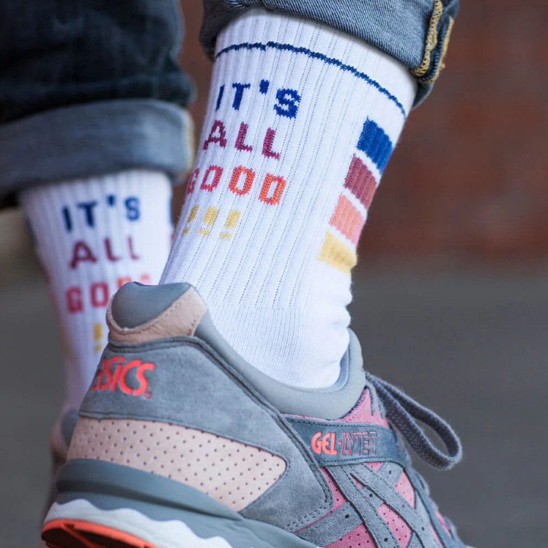 Chaussettes tennis bandes couleurs J.Clay - YouSocks