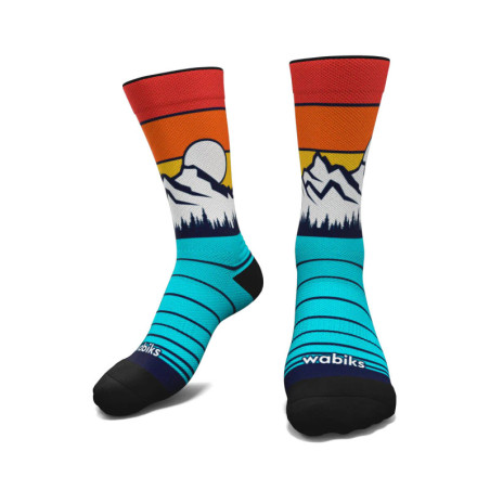 Wabiks Mountain Socks | Spirit of Summits & Adventure | Yousocks