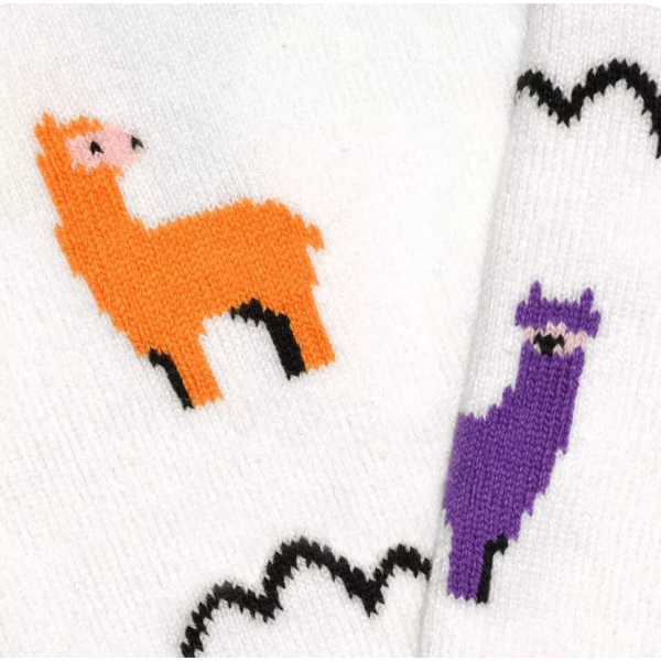 Chaussettes Chaussettes Lama en Coton Bio | Style & Évasion | YouSocks