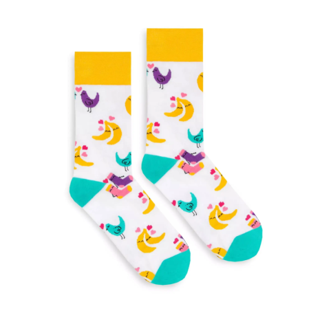 Socken mit dem Aufdruck „Love Socks“ | Banana Socks