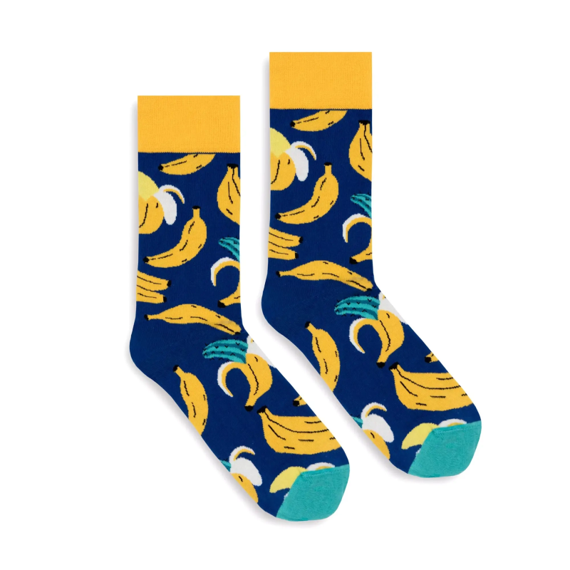 Bananen Banana Socks | Ausgefallene Kniestrümpfe