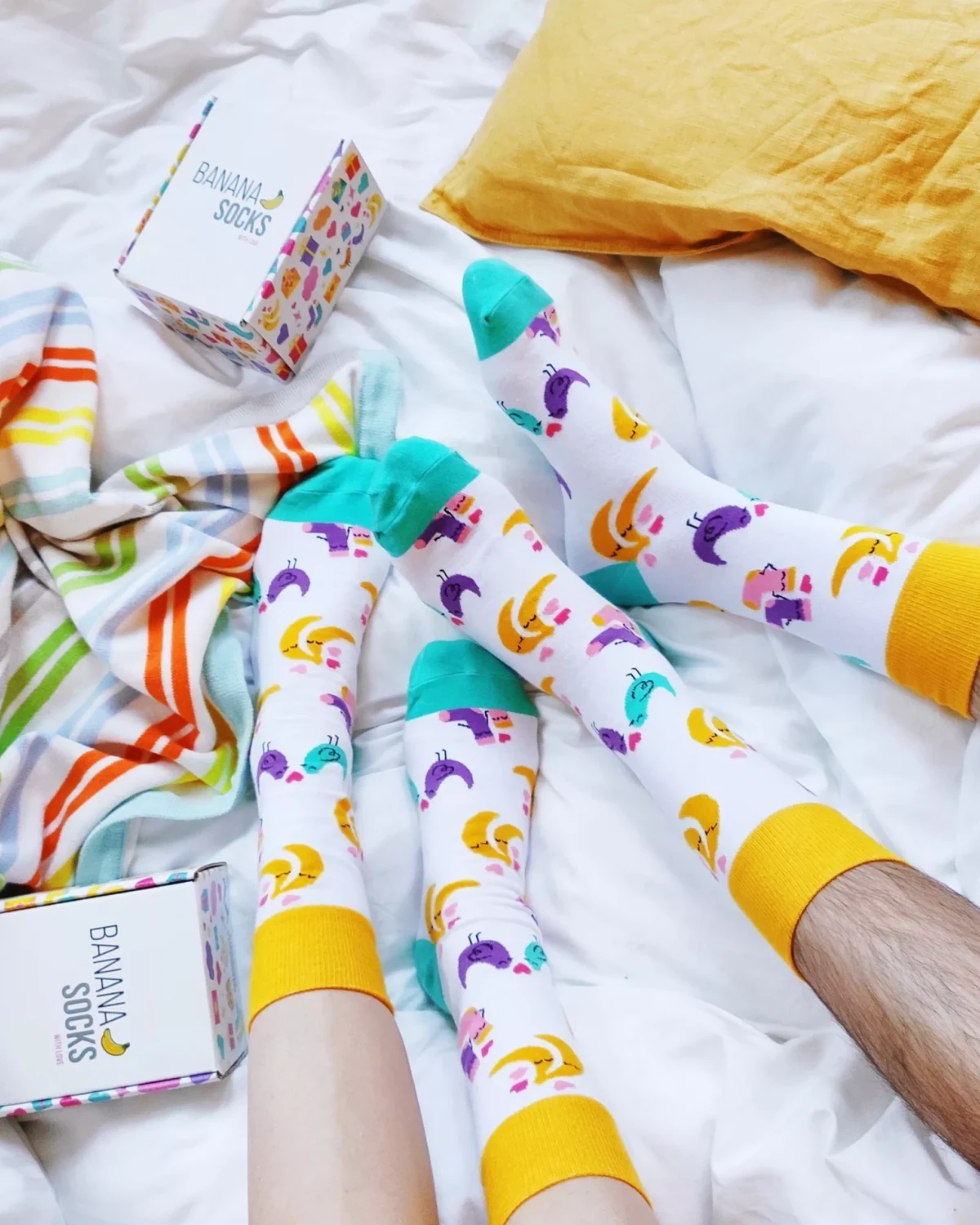 Chaussettes fantaisie portées sélectionnées par YouSocks